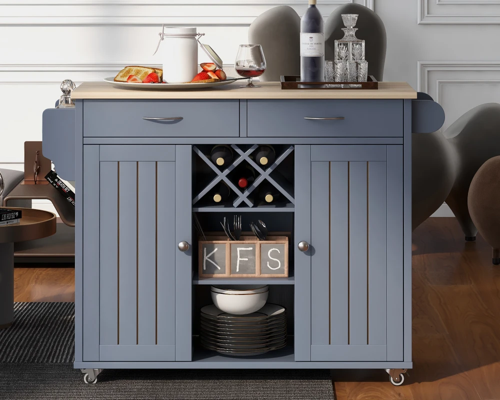 small kitchen cart island