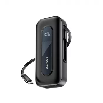 20W 10000mAh Samsung Power Bank with Retractable USB-C